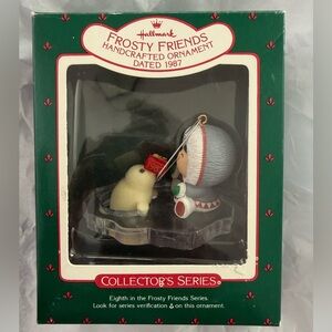 Hallmark Keepsake Ornament Frosty Friends Collection 1987